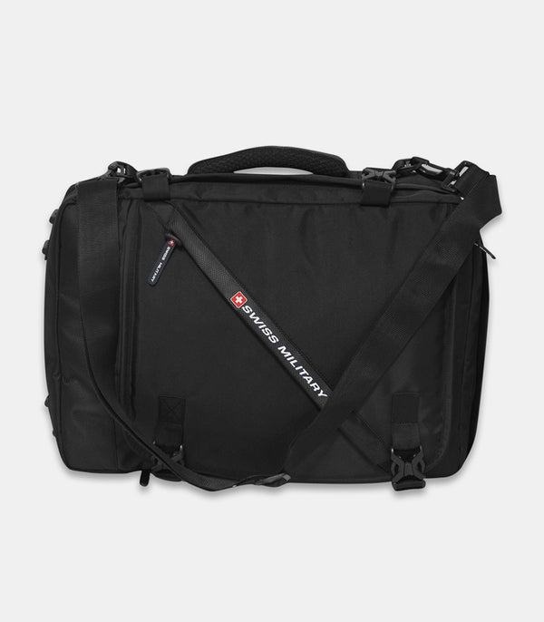 Trigger Multi Purpose Backpack Cum Sling Bag Black l