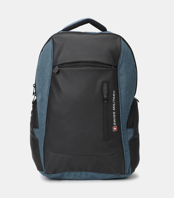 Jackpot Multi-Utility Laptop Backpack I Black Blue