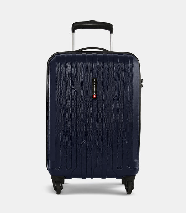 Crystal Hardtop Trolley Luggage Blue 28 inch