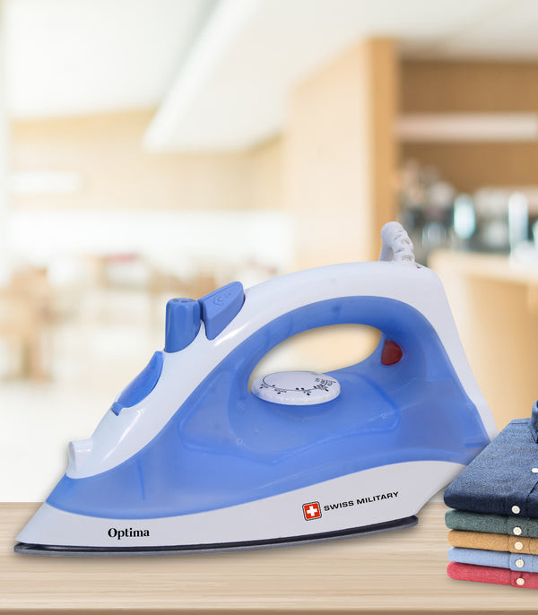 Optima Steam Iron With 200ml Water Tank, 1200 W | SM001EB-1