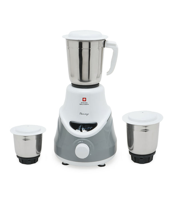 Flamingo Mixer Grinder With 3 Stainless Steel Jars &amp; 20000 RPM, 550 W