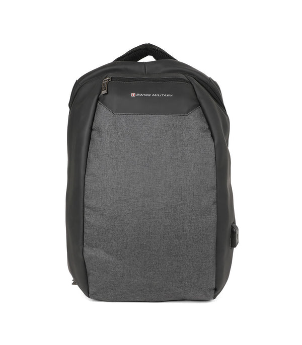 Laptop Backpack 15L With 180° Openable Compartment, Grey & Black | LBP73