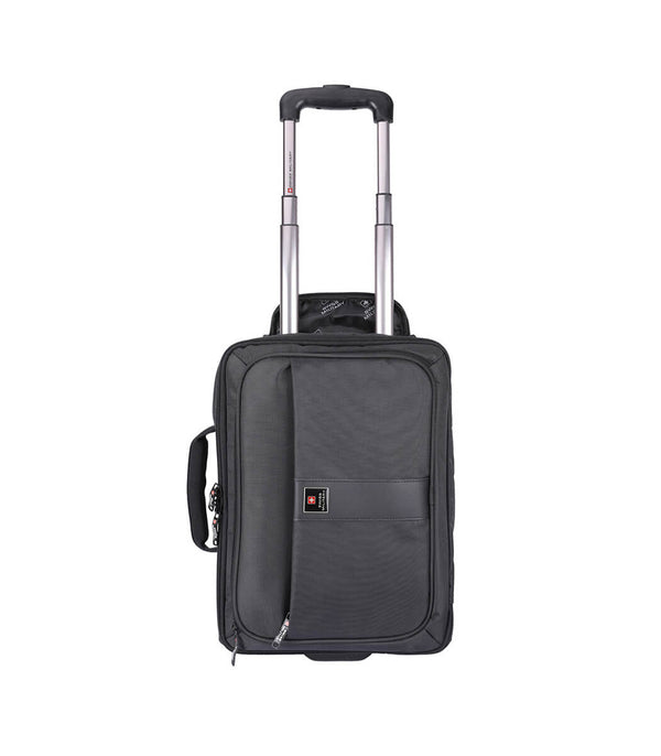 Laptop Briefcase Cum Trolley Backpack 23L, Black | LTB5