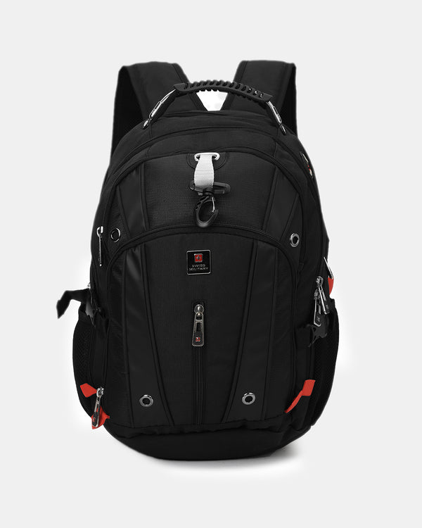 Laptop Backpack 31L With USB/AUX Port & EVA Back, Black | LBP76A