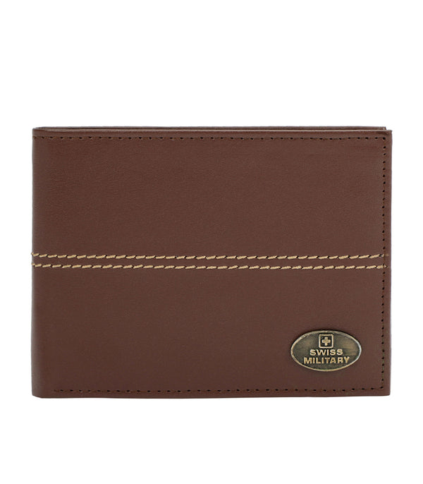 Unisex PU Leather Wallet, Brown | PW3