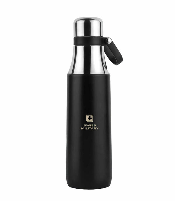 Vacuum Leakproof Thermosteel Flask, BPA Free, 500ml, Black | SMF13