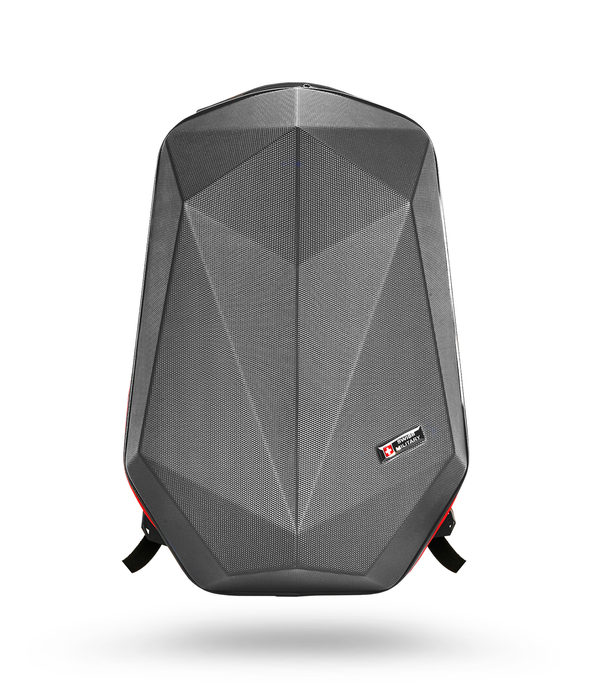 Hard-Shell 32L Travel Backpack Fits Up To 15.6″ Laptop, Grey | HBP03